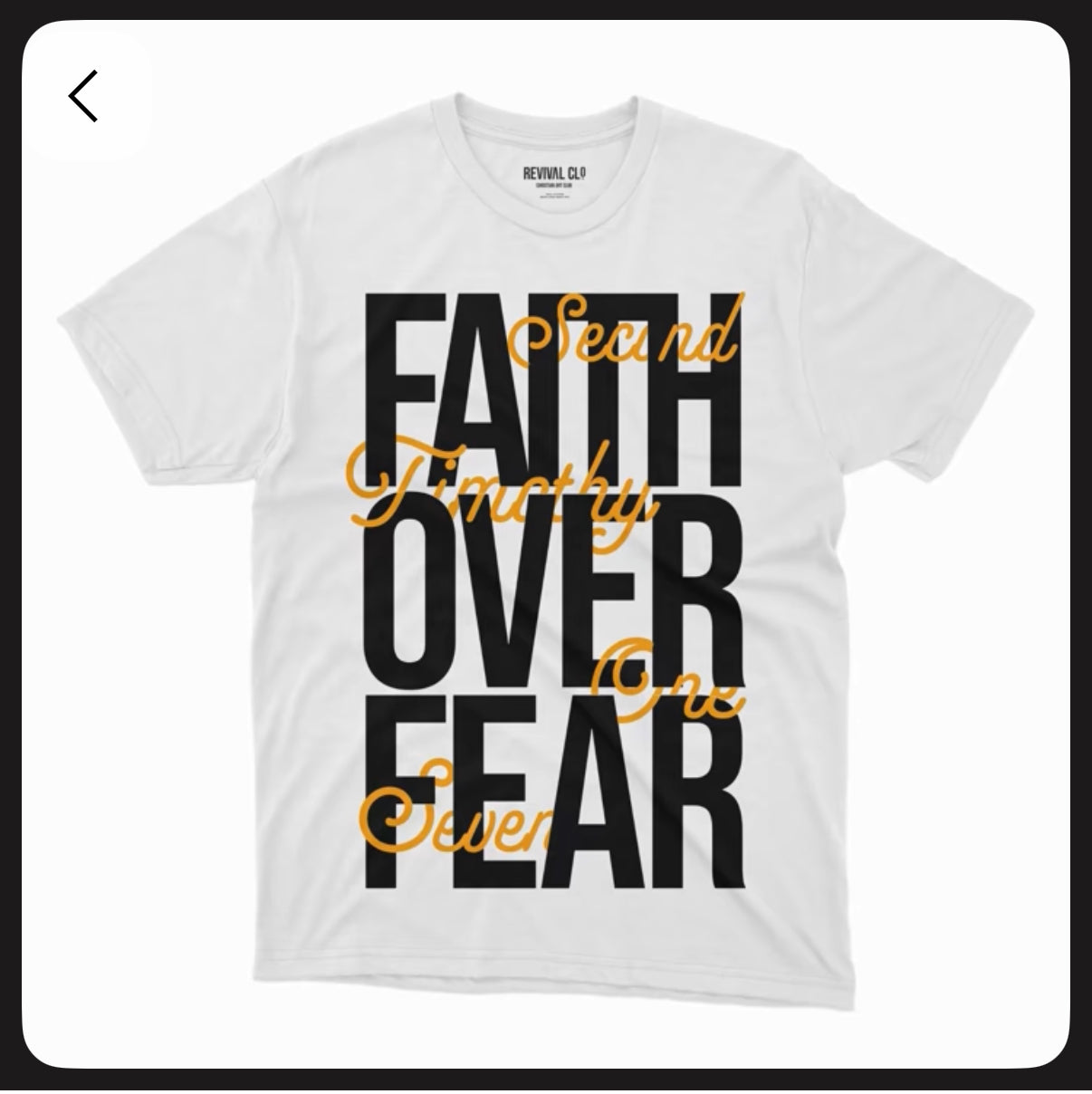 Faith Over Fear